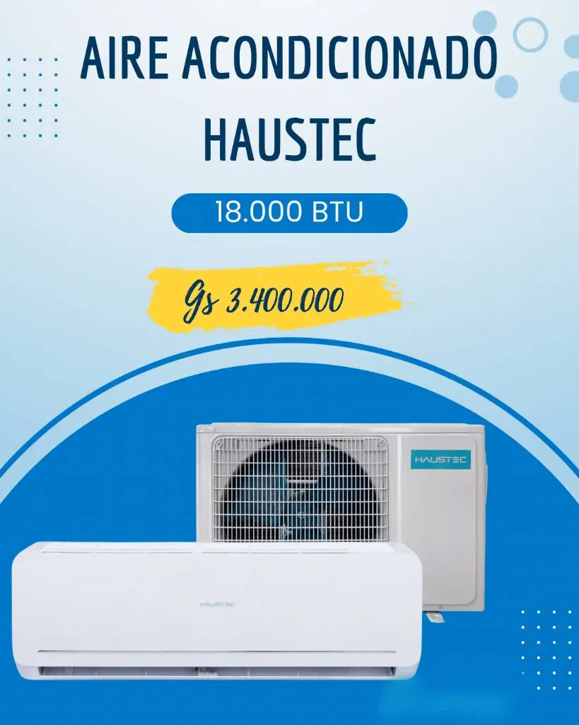 Aire acondicionado Haustec